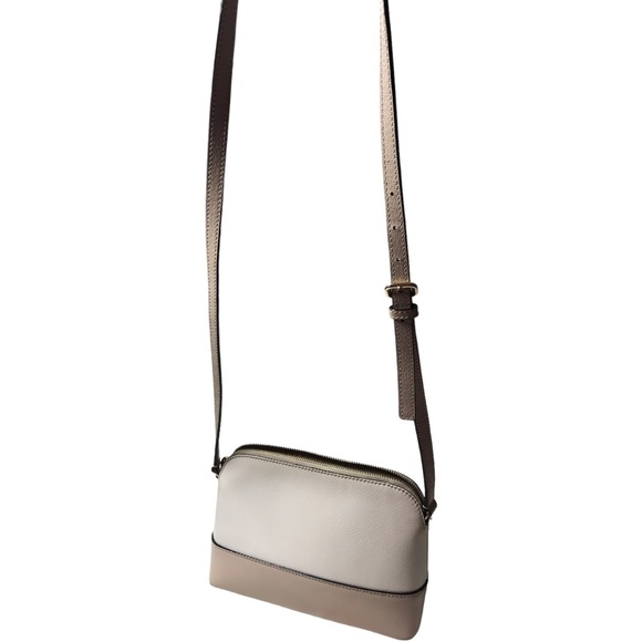 KATE SPADE NEW YORK Luxury Ivory & Beige Cow Leather Cross Body Bag - Picture 17 of 17